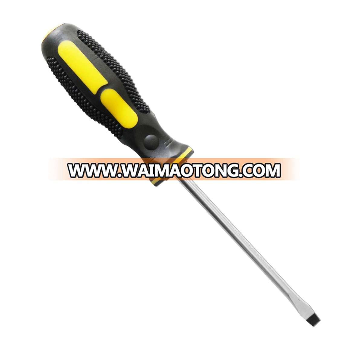 Hand Tools Cr-V Steel 6*150mm Straight/Flat/Slotted Head Screwdriver