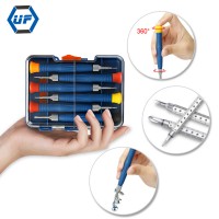 12PCS Magnetic Driver Kit Precision screwdriver set with Flexible Adjustable Shaft Bit